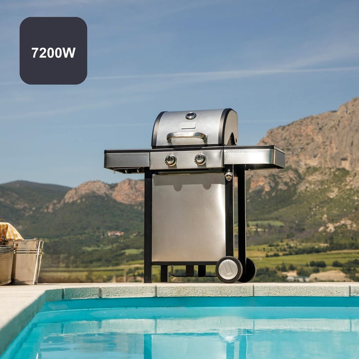 Газова скара Black+Decker BXOG7200E, 2 горелки x 3.6 kW
