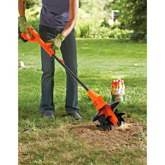 Мини мотофреза Black & Decker BETL1820L-QW Електрическа мини мотофреза с батерия