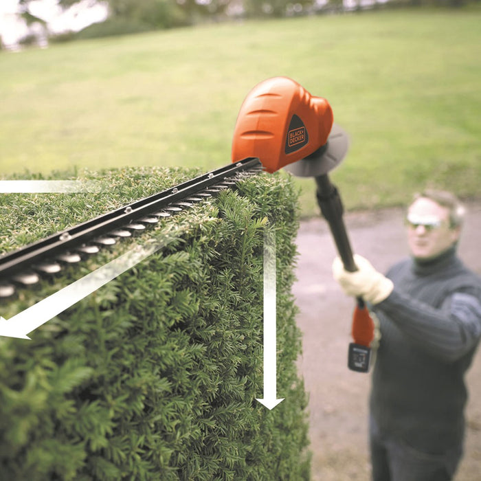 Black & Decker GTC1843L20-QW Моторна ножица за жив плет Двойно острие 3,2 кг
