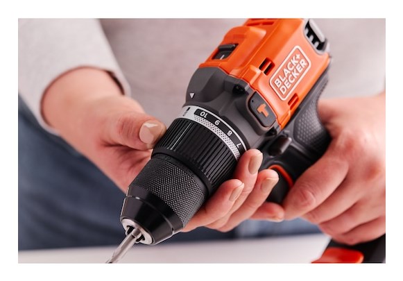 Бормашина Black & Decker BLD683XN-XJ 1800 об/мин 1 кг Черен, Оранжев
