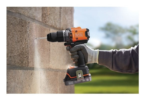 Бормашина Black & Decker BLD683XN-XJ 1800 об/мин 1 кг Черен, Оранжев
