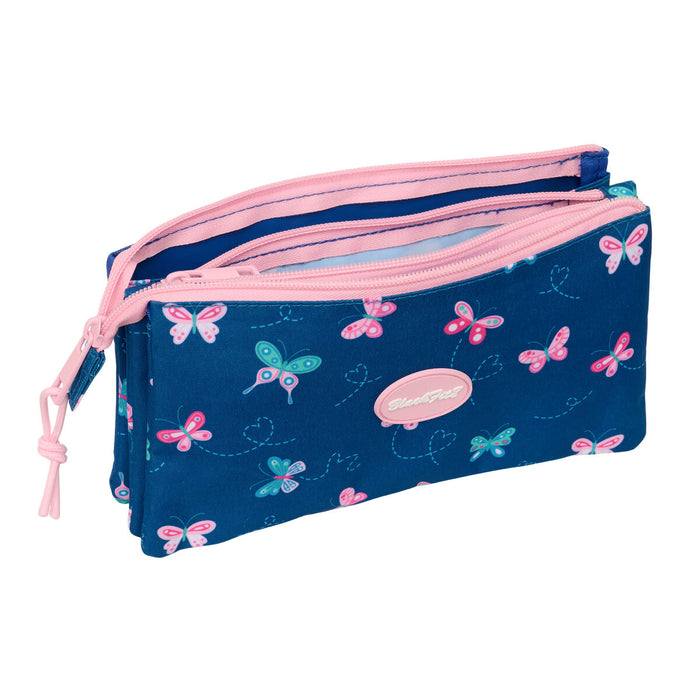 Пътническа Чанта BlackFit8 Mariposas Многоцветен 22 x 12 x 3 cm