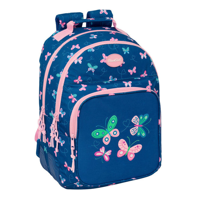 Училищна чанта BlackFit8 Mariposas Многоцветен 32 x 42 x 15 cm