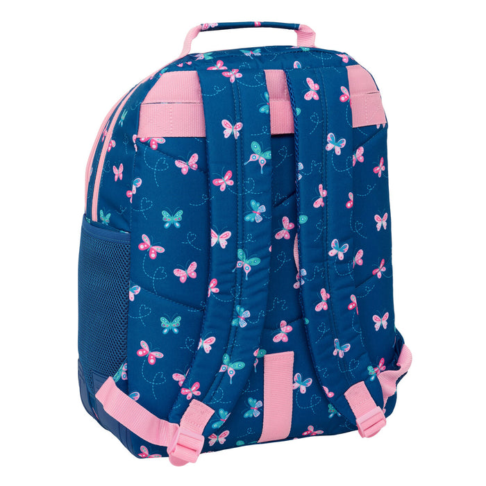 Училищна чанта BlackFit8 Mariposas Многоцветен 32 x 42 x 15 cm