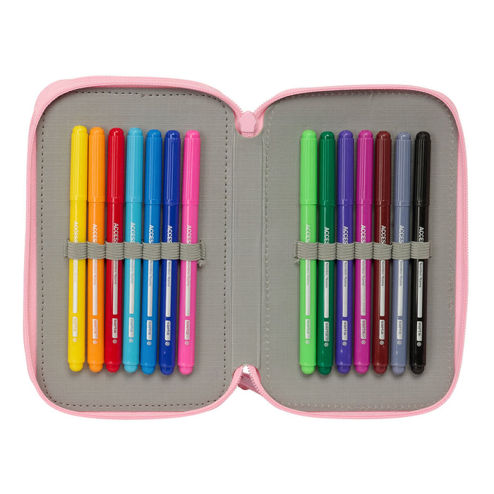 Пътническа Чанта BlackFit8 Mariposas Многоцветен 12,5 x 19,5 x 5,5 cm 37 Части