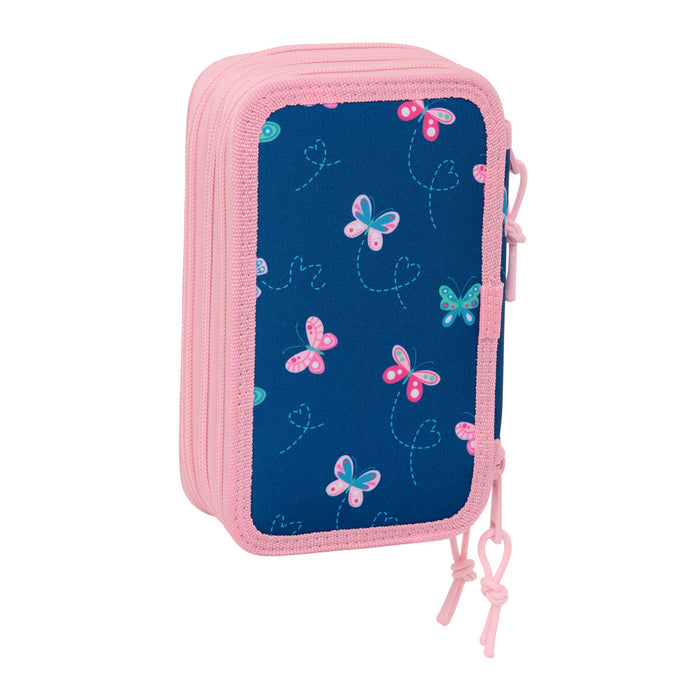 Пътническа Чанта BlackFit8 Mariposas Многоцветен 12,5 x 19,5 x 5,5 cm 37 Части