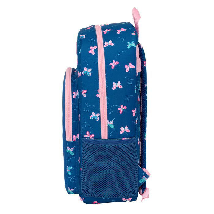 Училищна чанта BlackFit8 Mariposas Многоцветен 30 x 46 x 14 cm