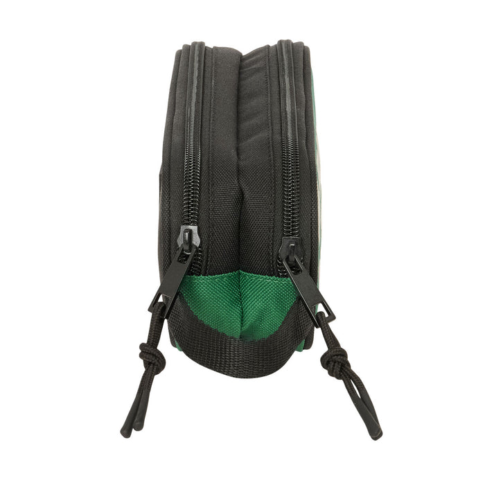 Пътническа Чанта BlackFit8 Varsity Черен Зелен 21 x 8 x 6 cm