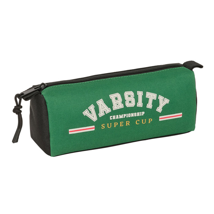 Пътническа Чанта BlackFit8 Varsity Черен Зелен 21 x 8 x 7 cm