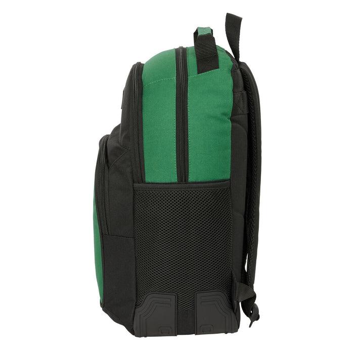 Училищна чанта BlackFit8 Varsity Черен Зелен 32 x 42 x 15 cm
