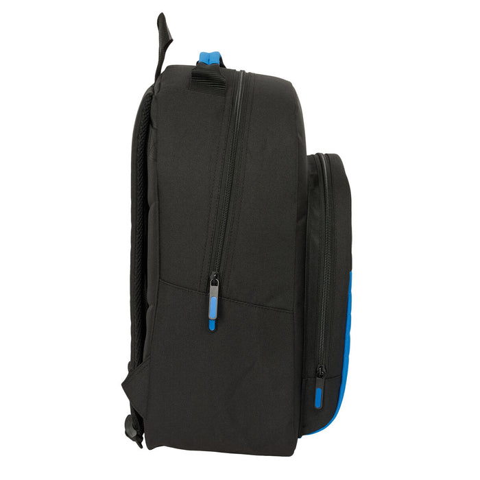 Училищна чанта BlackFit8 Underground Син Черен 32 x 42 x 15 cm
