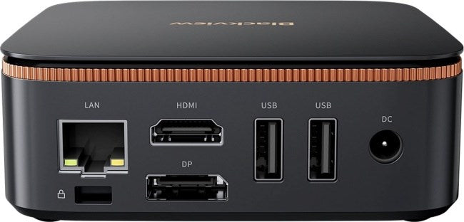 Blackview MP20 16GB SSD 512 GB Win 11 Pro - Мини компютър, Черен