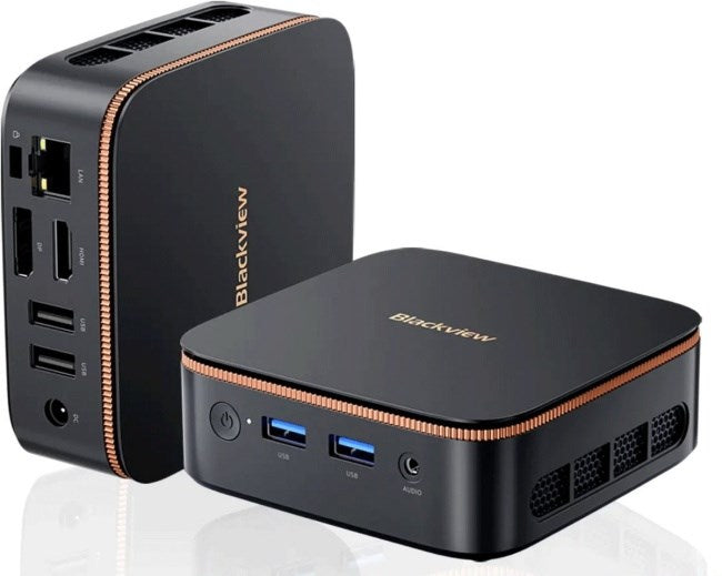 Blackview MP20 16GB SSD 512 GB Win 11 Pro - Мини компютър, Черен