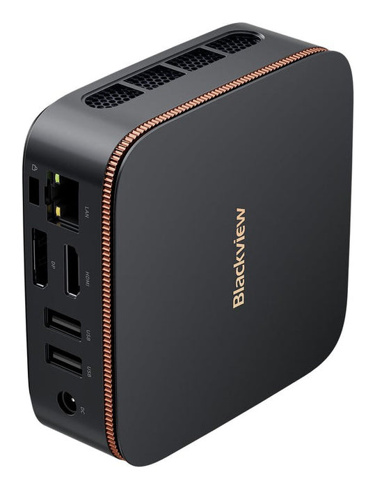 Мини компютър Blackview MP20 с Ryzen 3 3300U, 8GB RAM, 256GB SSD, Windows 11 Pro, черен
