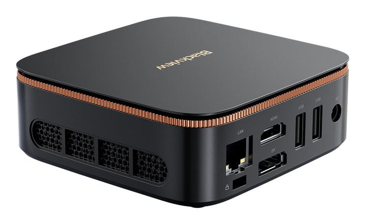 Мини компютър Blackview MP20 с Ryzen 3 3300U, 8GB RAM, 256GB SSD, Windows 11 Pro, черен