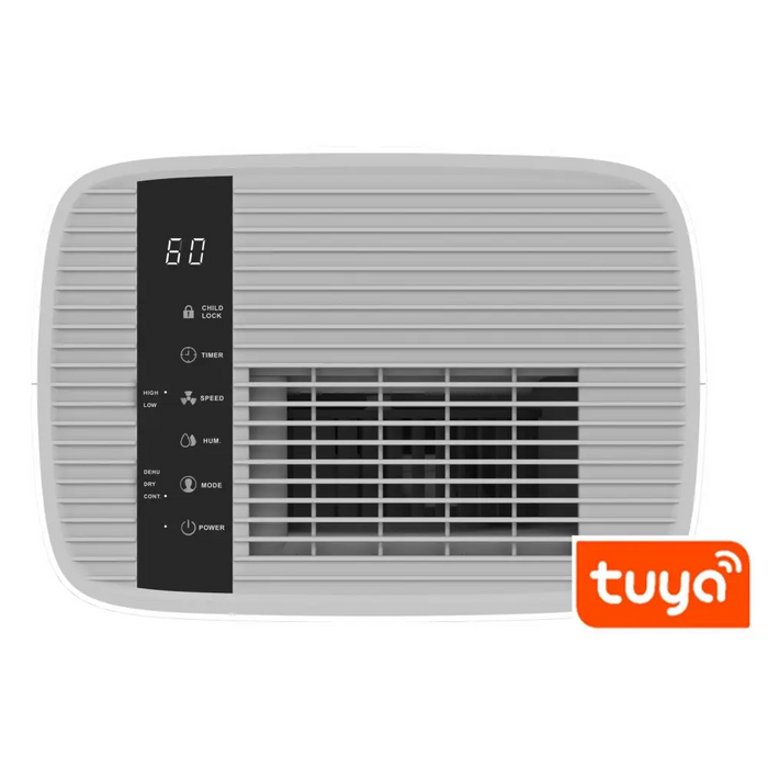 Blaupunkt ADH601 обезвлажнител 2.5 L 48 dB 245 W Бял