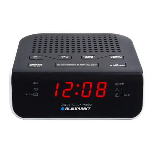 Blaupunkt CR5WH радио часовник черен бял