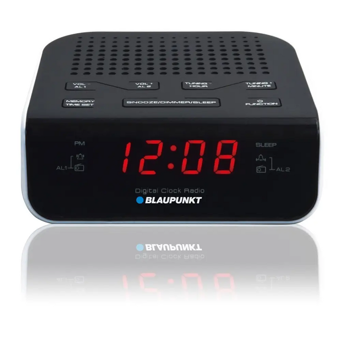 Blaupunkt CR5WH радио часовник черен бял