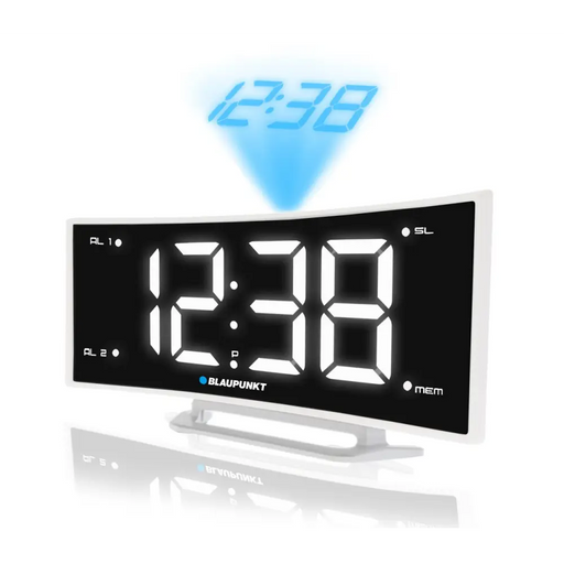 Blaupunkt CRP7WH радио часовник черен бял