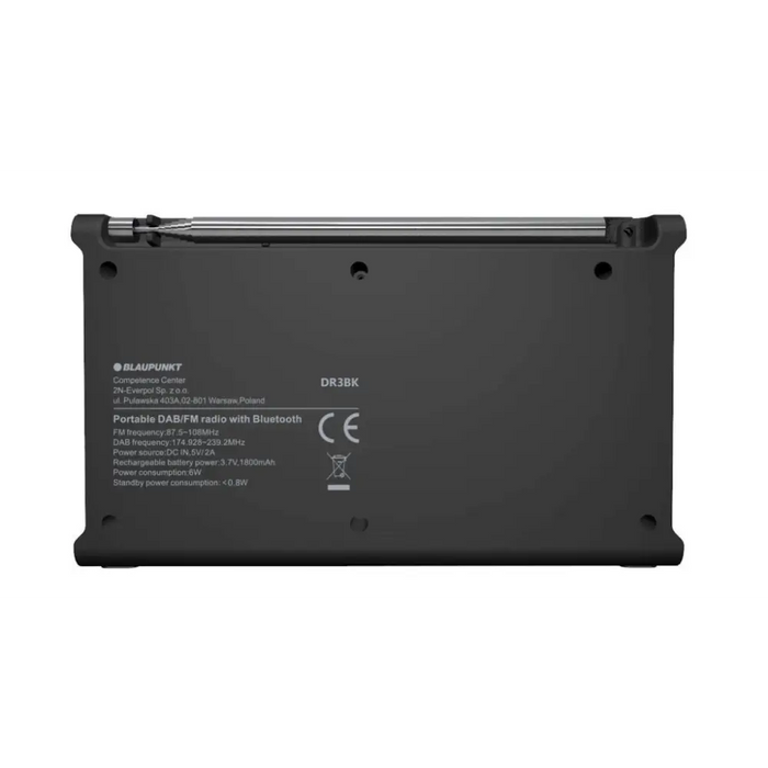 Blaupunkt DR3BK Портативно радио черно