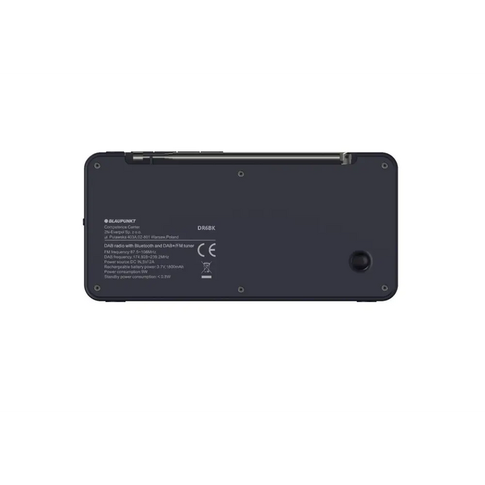Blaupunkt DR6BK Портативно радио черно