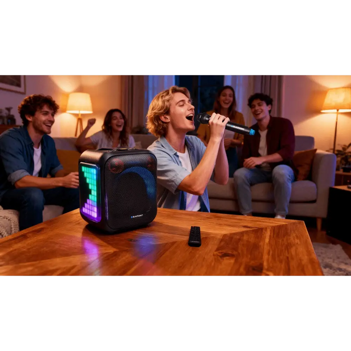 Blaupunkt PB6LED Преносим/парти високоговорител черен