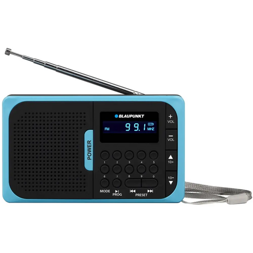 Blaupunkt PR5BL радио аналогово черно синьо