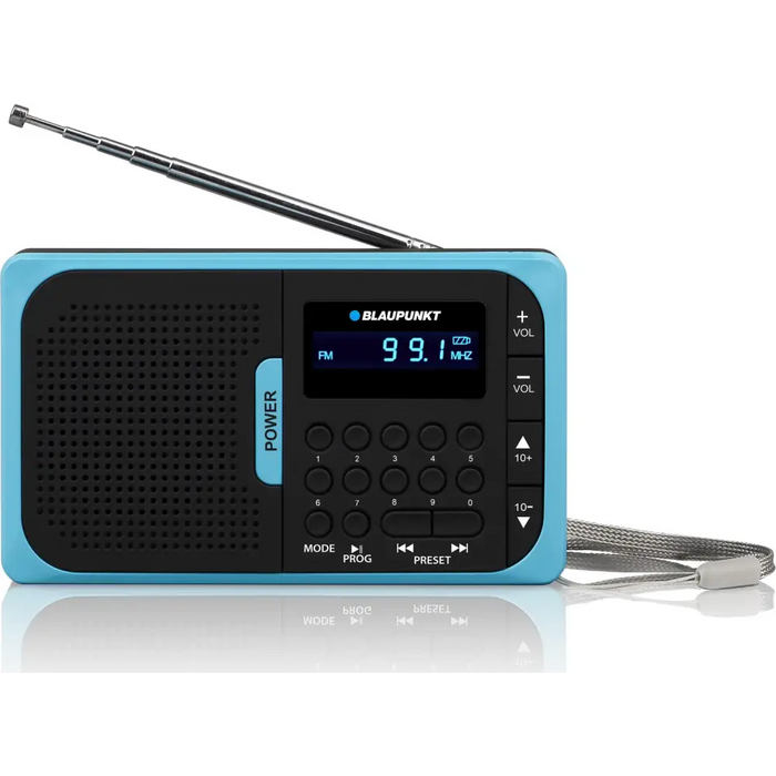 Blaupunkt PR5BL радио аналогово черно синьо