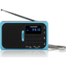 Blaupunkt PR5BL радио аналогово черно синьо