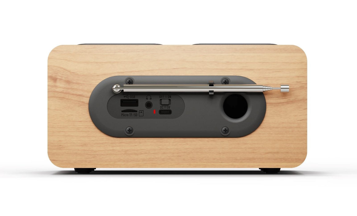 Blaupunkt DR10CR Портативно радио Кафяв, черен