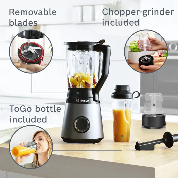 Блендер Bosch MMB6177S Series 4 VitaPower Blender