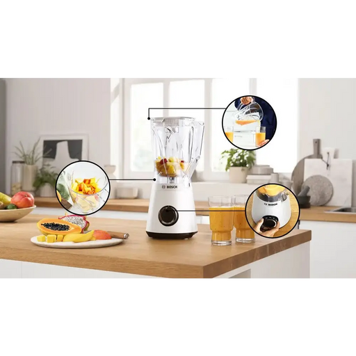 Блендер Bosch Serie 4 MMB6141W 1.5 л Настолен блендер 1200