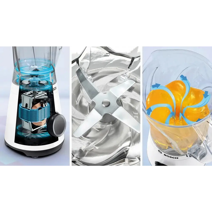 Блендер Bosch Serie 4 MMB6141W 1.5 л Настолен блендер 1200