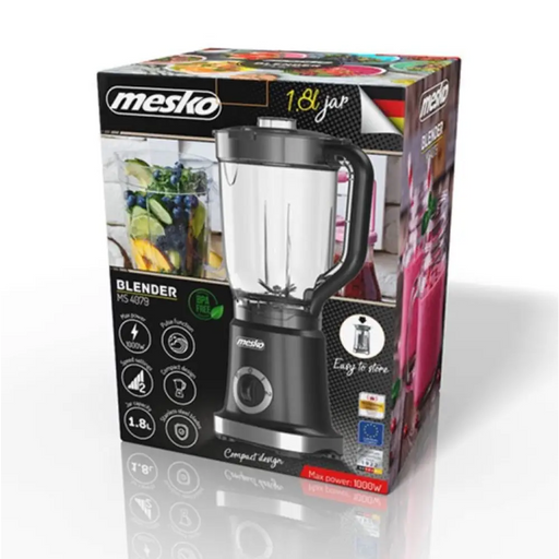 Блендер Mesko MS 4079b 1.8 L Настолен блендер 1000 W Черен