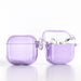 Блестящ калъф за AirPods 4 - лилав