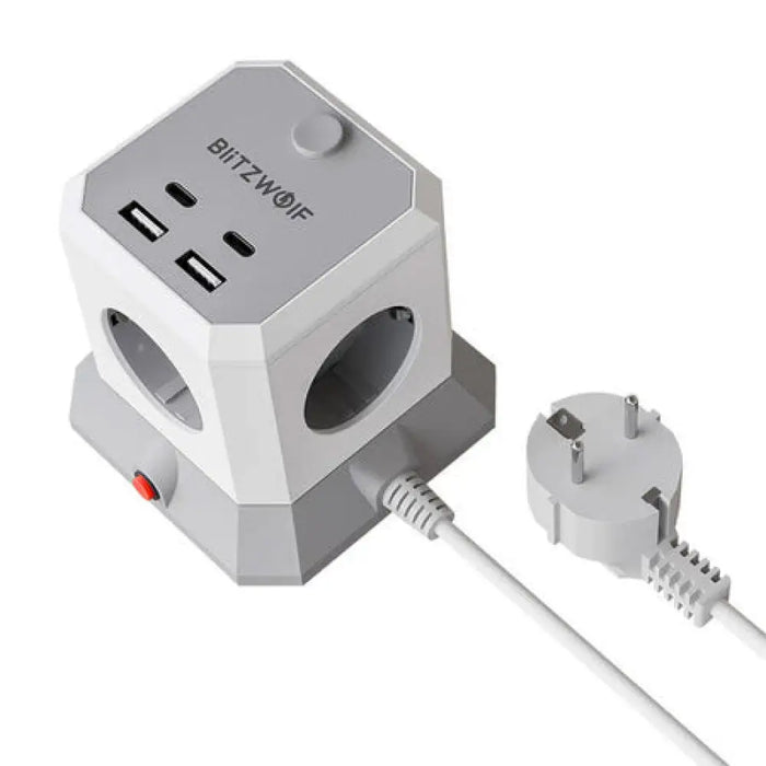 BlitzWolf BW-EC1 4xAC 2xUSB-A 2xUSB-C удължител