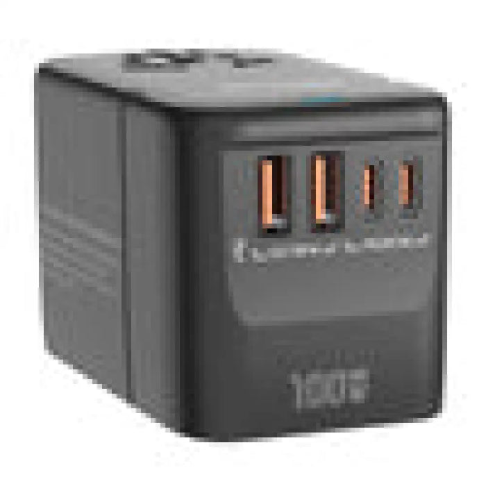 Blitzwolf BW-TA2 5-в-1 адаптер за пътуване 2xUSB PD + 2xC