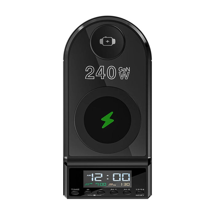Будилник Blitzwolf BW-FW10 със зарядно 2xUSB-A, 4xUSB-C, 240W