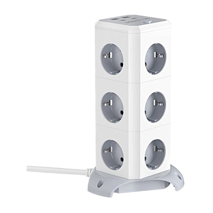 BlitzWolf BW-EC3 Вертикален разклонител с 12 контакта