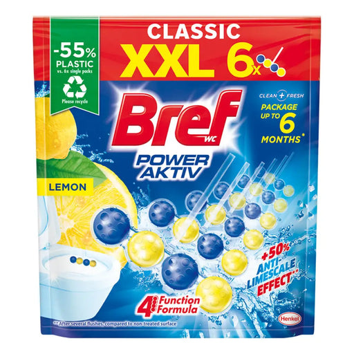 БЛОКЧЕ ЗА ТОАЛЕТНА 6Х50 G ЛИМОН POWER AKTIV BREF CLASSIC