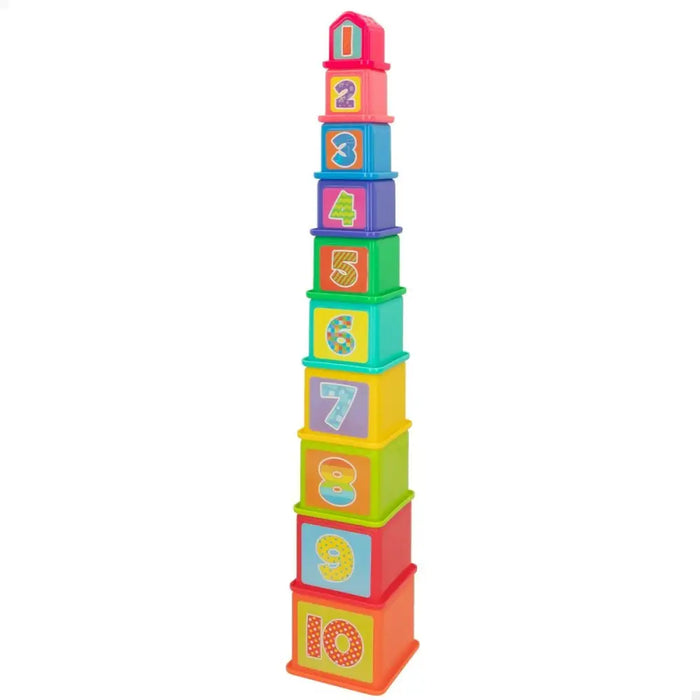 Блокчета за Подреждане PlayGo 4 броя 10,2 x 50,8 x 10,2 cm