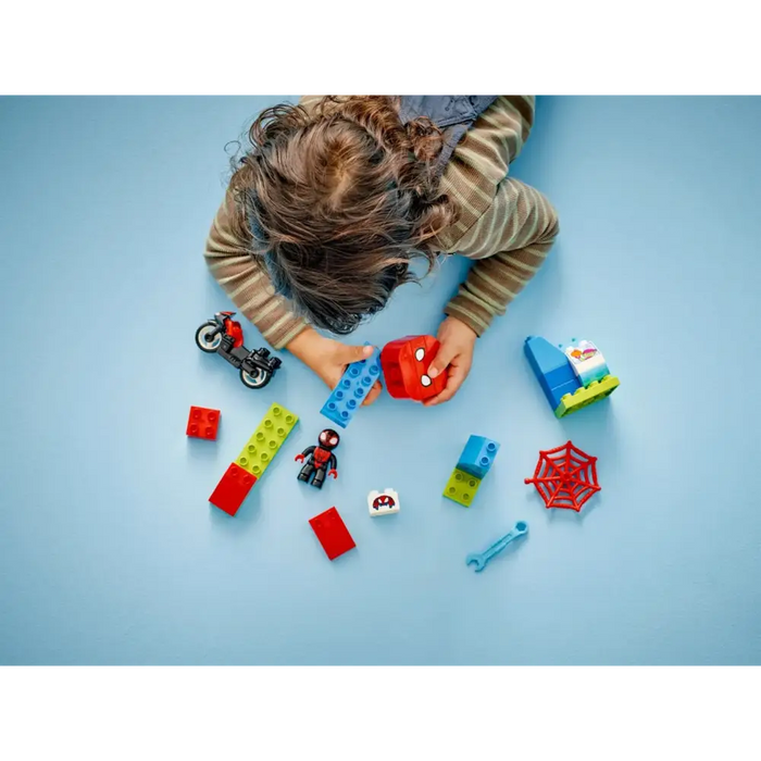 Блокове LEGO DUPLO 10424 Мотоциклетното приключение на Спин