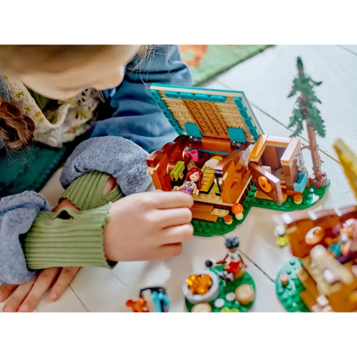 Блокове LEGO FRIENDS 42624 Приключенски лагер Уютни колиби