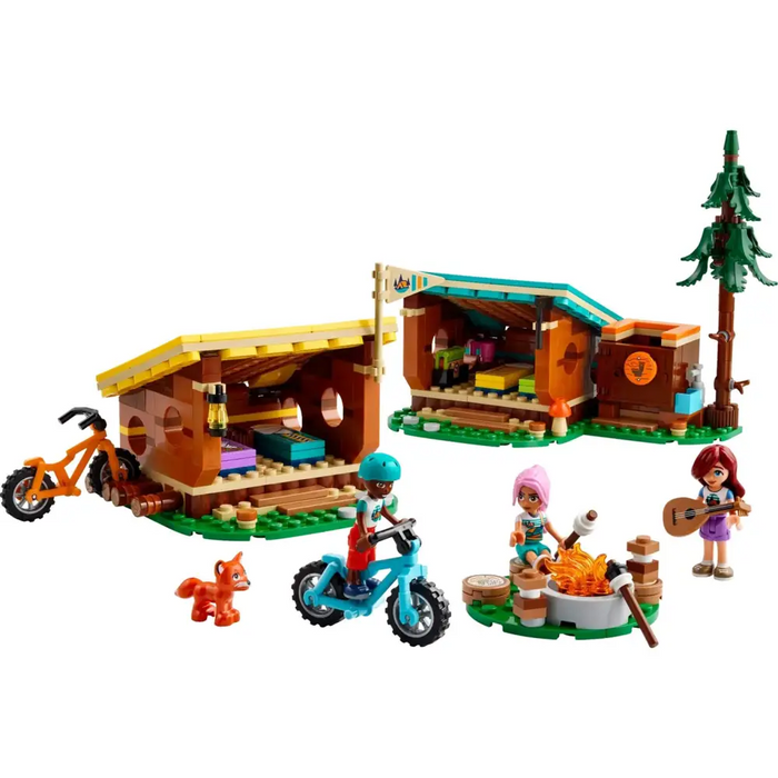 Блокове LEGO FRIENDS 42624 Приключенски лагер Уютни колиби