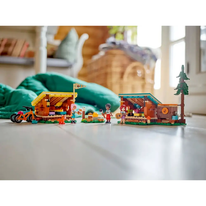 Блокове LEGO FRIENDS 42624 Приключенски лагер Уютни колиби