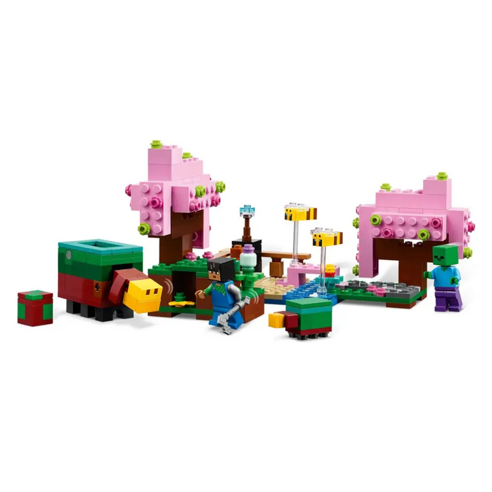 Блокове LEGO MINECRAFT 21260 Градината на вишневия цвят