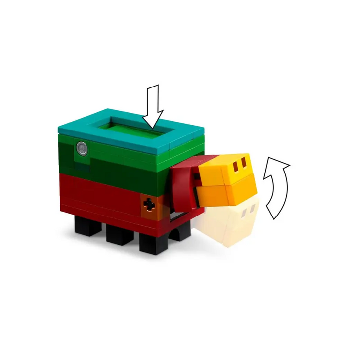 Блокове LEGO MINECRAFT 21260 Градината на вишневия цвят