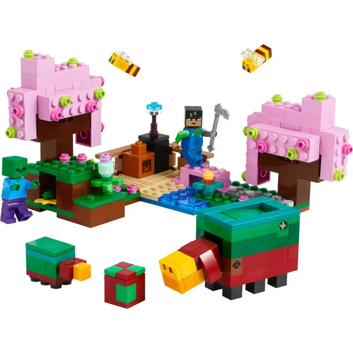 Блокове LEGO MINECRAFT 21260 Градината на вишневия цвят