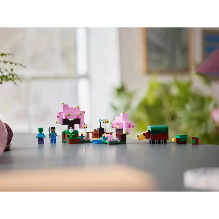 Блокове LEGO MINECRAFT 21260 Градината на вишневия цвят