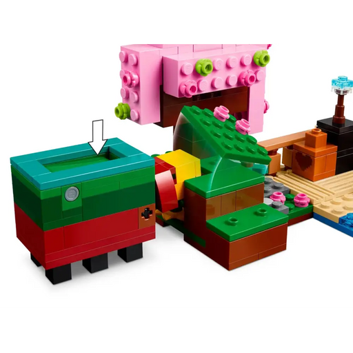 Блокове LEGO MINECRAFT 21260 Градината на вишневия цвят